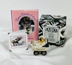 Enesco Pretty As A Picture It&#39;s A Baby #678171 w/These Little Things I Love Book - £3.86 GBP