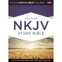Holman NKJV Study Bible Hardcover - £98.75 GBP