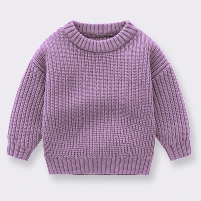 Autumn Children s  Boys Girls  Long Sleeve Kids Knitting Pullovers Tops Baby Gir - £95.65 GBP