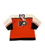 Deadstock Vintage 1990&#39;s CCM Philadelphia Flyers NHL Hockey Jersey Men&#39;s... - $2,278.64 MXN