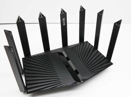 TP-Link Archer AXE7800 AXE95 Tri-Band Wi-Fi 6E Router - Black image 2