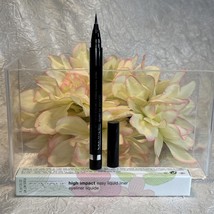 CLINIQUE HIGH IMPACT Easy Liquid Liner - 01 Black - Full Size NIB Free S... - $16.78