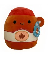 Squishmallows Jeremiah Canadian Pancake Waffle Maple Syrup Bottle 8” Plu... - $456.48 MXN