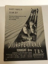 Disappearance Tv Guide Print Ad Harry Hamlin Susan Dey TPA11 - £4.69 GBP