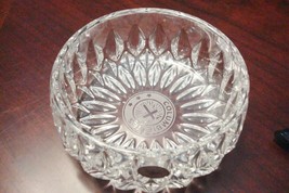 Gorham Crystal Bowl - Columbiettes – Fruits Frosted - Tulip -THUMBPRINTS - £78.99 GBP+
