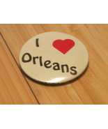 Vintage I Love Orleans button Button Pinback from SWIB Lisle IL - €8,18 EUR