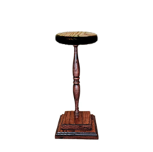 Vintage Style Victorian Oak Wood Hat Stand Dresser Display with Plain Wo... - $368.13 MXN
