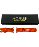 HORUS Rubber Strap Audemars Piguet 44 Orange Camo for TANG NEW AP with Box - €153,11 EUR