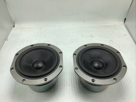 2 B&amp;W BOWERS &amp; WILKINS LCR3 5&quot; WOOFER SPEAKER XCLNT! DRIVER WOVEN FIBERG... - $49.99