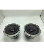 2 B&amp;W BOWERS &amp; WILKINS LCR3 5&quot; WOOFER SPEAKER XCLNT! DRIVER WOVEN FIBERG... - €43,21 EUR