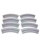 MTH Electric Trains RealTrax 031 Curve Three Rail Track Eight Pieces Ful... - $31.23 CAD