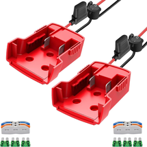 2 Pack Power Adapter Wheel Compatible with Milwaukee 18V,Power Battery W... - €13,16 EUR