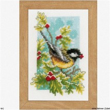 Seasonal Stitchables: Petite Cross Stitch Kit - Set of 4 Miniatures, 8x12cm, N - £92.46 GBP