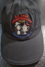 2014 US Open Championship Hat Black Pinehurst No 2 StrapBack Trucker Cap - $8.78