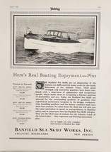 1927 Print Ad Banfield Sea Skiff Cabin Cruiser Boats Atlantic Highlands,NJ - £16.26 GBP