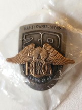 Harley Owners Group HOG (1983 - 2003) 20th Year Anniversary Pin Vest Jac... - $12.99