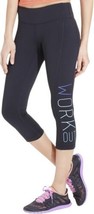 allbrand365 designer Womens Graphic Print Cropped Leggings size X-Small,... - $49.50