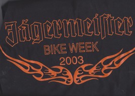 Jagermeister Bike Week 2003 T-SHIRT Daytona Beach Florida Biker - £27.64 GBP