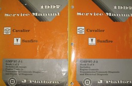 1997 Chevy Cavalier Pontiac Sunfire Servizio Negozio Riparazione Manuale Set - £39.19 GBP