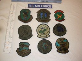 US Air Force Patches 10 patch collectors set embroidery - £15.00 GBP