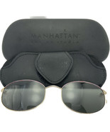 Manhattan Design Studio Women&#39;s Magnetic Sunglasses Clip-On with Case an... - £15.11 GBP