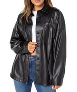Celebrity Pink Women&#39;s Leather Polyester Jacket Black Size Small - €17,05 EUR