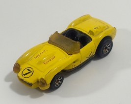 1990 HOT WHEELS CLASSIC FERRARI #7 YELLOW 1:64 DIECAST 2 3/4&quot; RACE CAR W... - $1.97
