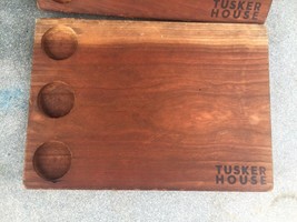 Disney Animal Kingdom Tusker House Restaurant Wood Serving Platter Retir... - $19.75