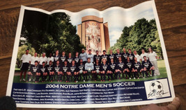 University Of Noted Same Soccer 2004 Promo “Small” Poster - £13.18 GBP