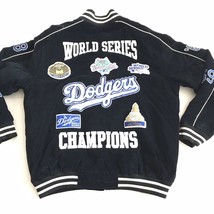 G-III Los Angeles Dodgers MLB World Series Champions Black Jacket Men’s XL - £115.64 GBP