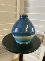 Vintage Mississippi art pottery ovoid studio vase signed PW Madison Mississippi - £18.94 GBP
