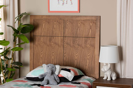 Nagoya and Rustic Ash Walnut Twin Size Headboard - $2,102.35 MXN
