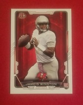 2015 Bowman Jameis Winston Rookie Rc #23 Tampa Bay Buccaneers Free Shipping - £1.40 GBP