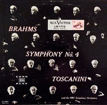 Brahms Symphony No. 4 In E Minor Op. 98 [Vinyl] Arturo Toscanini - £15.63 GBP