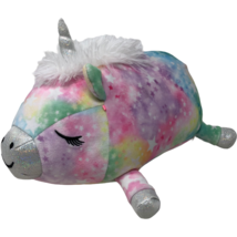 Sleeping Unicorn Starry Tie Dye 12&quot;  Squishmallows Stuffed Animal Plush Toy - £43.05 GBP