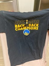 2017-18 Back 2 Back Champions Golden State Worries Kids Shirt Size XL - £11.74 GBP