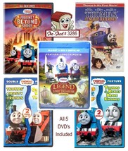 Thomas and Friends Tank Engine Train Lot of 5 Childrens DVD - used  - £15.62 GBP