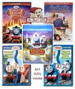 Thomas and Friends Tank Engine Train Lot of 5 Childrens DVD - used  - £15.62 GBP