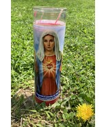 Sacred Heart Of Mary 8 Inch Candle - $6.79 CAD