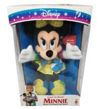 VINTAGE 1992 MATTEL LEARN TO DRESS MINNIE MOUSE DISNEY STUFFED ANIMAL PL... - £58.84 GBP