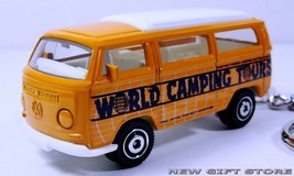 Key Chain Orange Vw Camper Westfalia Volkswagen Van Mini Bus Camping New - £27.95 GBP
