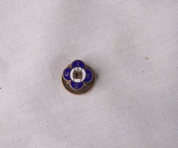 c1930 Antique Uiec Masonic Enameled Lapel Badge Pin - £7.90 GBP