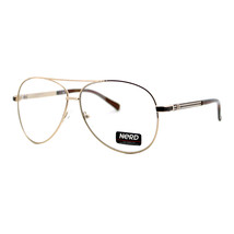Nerd Eyewear Lente Transparente Aviador Gafas Montura Metálica Moda Gafas - £8.51 GBP