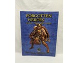 Forgotten Heroes Fang Fist And Song Dnd 4e RPG Sourcebook - £38.98 GBP