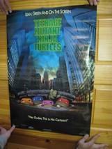 Teenage Mutant Ninja Turtles Poster TMNT Movie - $269.99