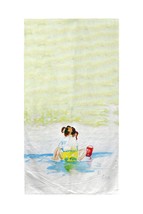 Betsy Drake Pigtails Playing Beach Towel - £47.43 GBP