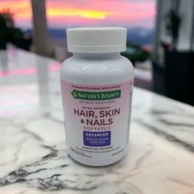 Nature&#39;s Bounty Optimal Solutions Hair Skin&amp;Nails Extra Strength 150ct Exp 01/25 - £12.62 GBP