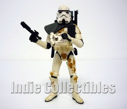 Star Wars Sandtrooper Power of the Jedi Figure Exclusive POTJ Complete C9+ 2002 - $14.84