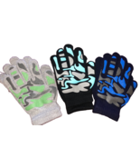 3 Pairs Winter Fashion Warm Kids Gloves Camouflage Riding Non Slip Gloves - $270.52 MXN