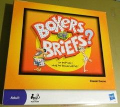 Boxer or Briefs Adult Party Board Game by Parker Brothers - £9.65 GBP
